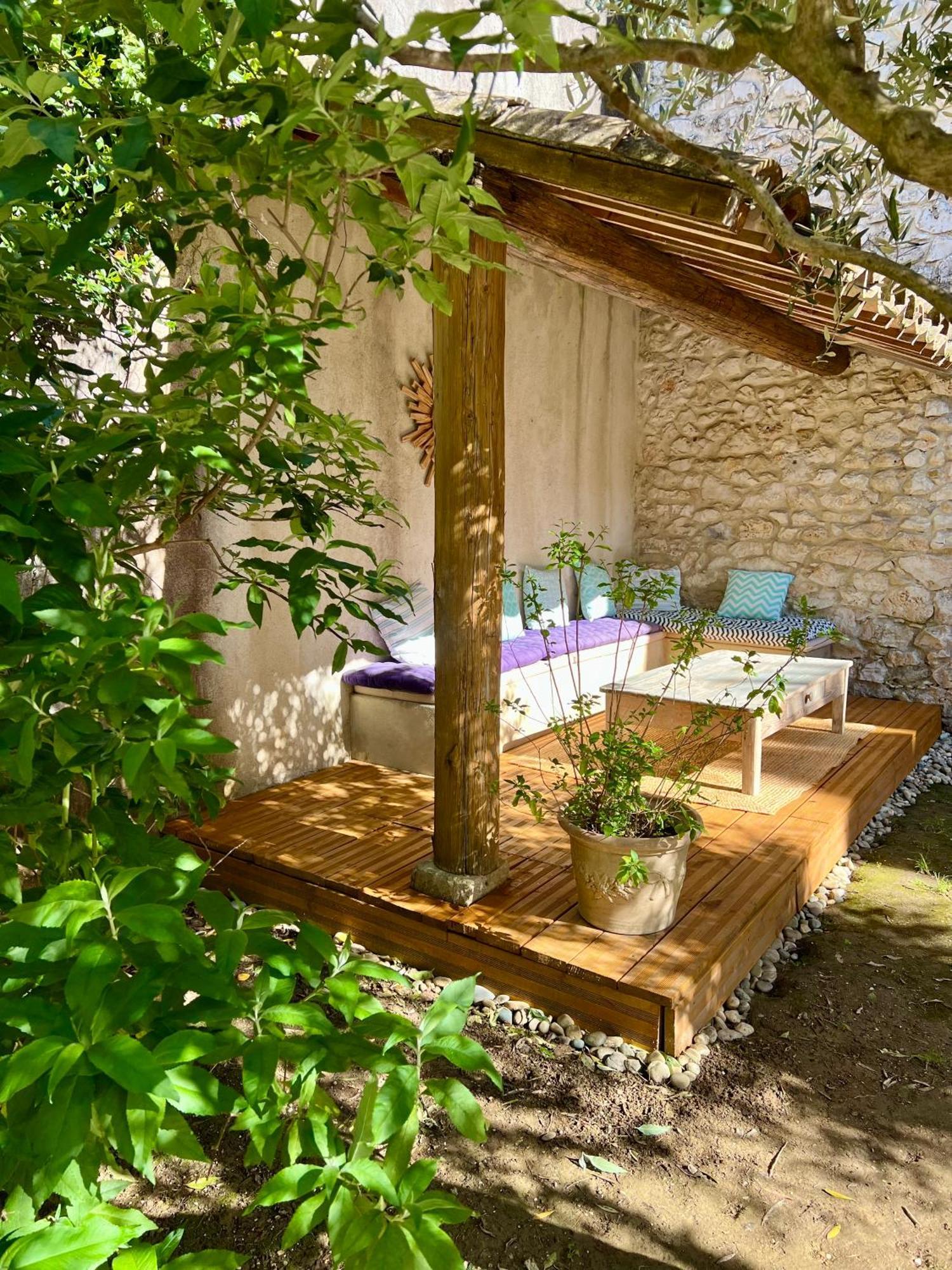 La Maison Des Autres, Piscine Chauffee, Chambres D'Hotes Proches Uzes, Nimes, Pont Du Gard Saint-Genies-de-Malgoires Dış mekan fotoğraf